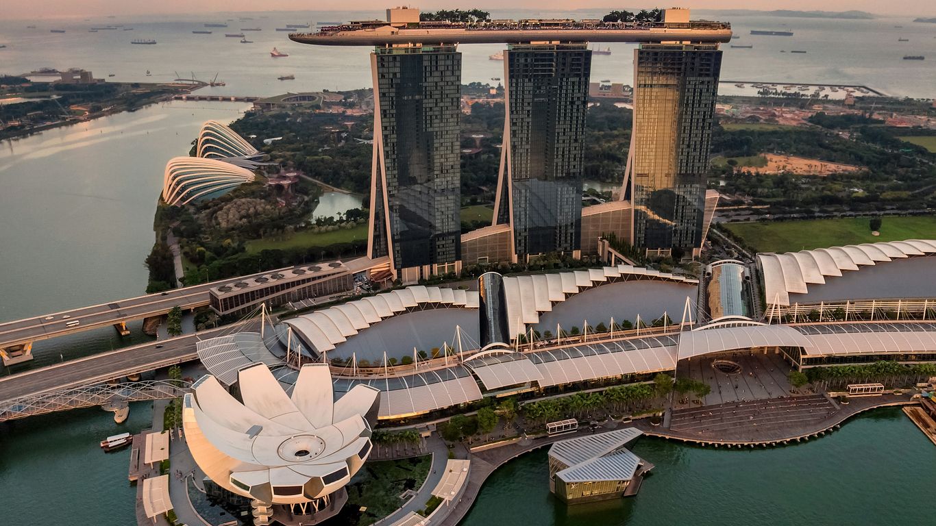 Singapore shop map pack view