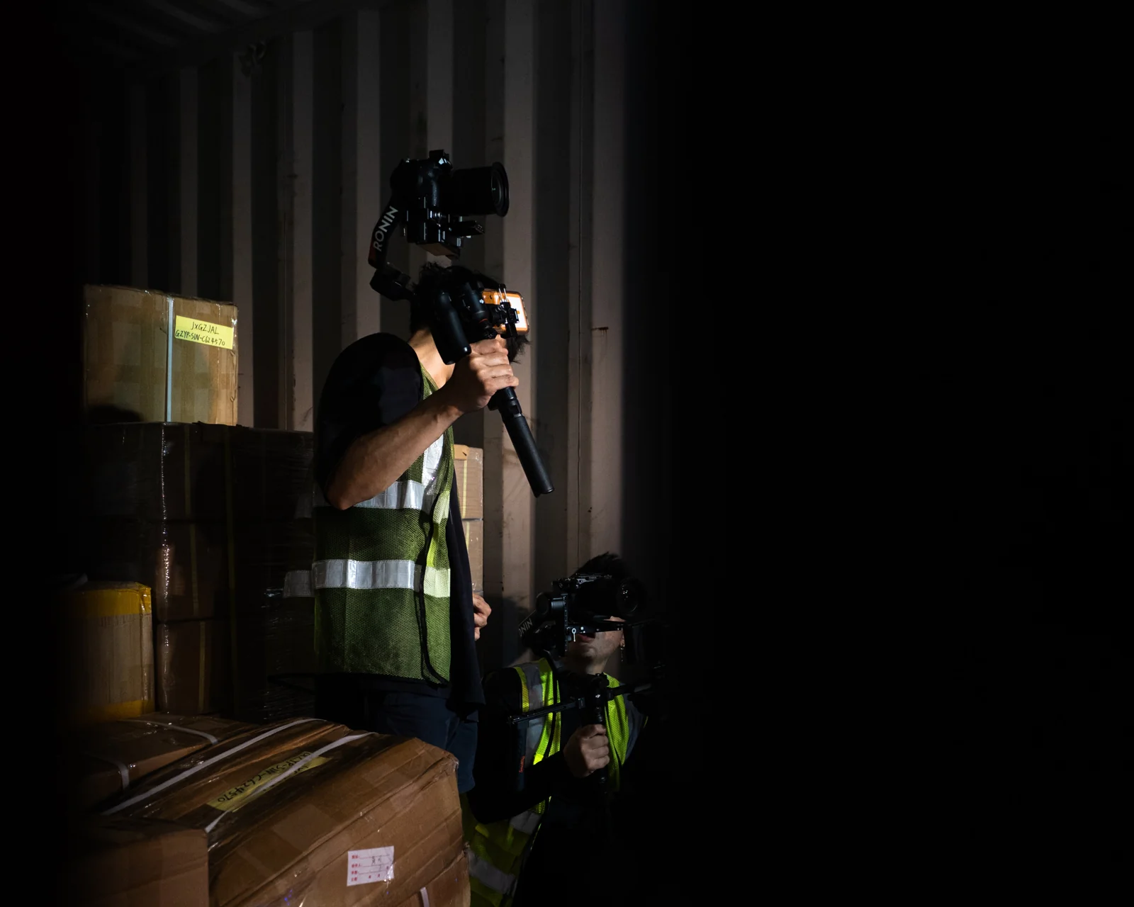 Benkel International behind-the-scenes team photo by PaperCutCollective