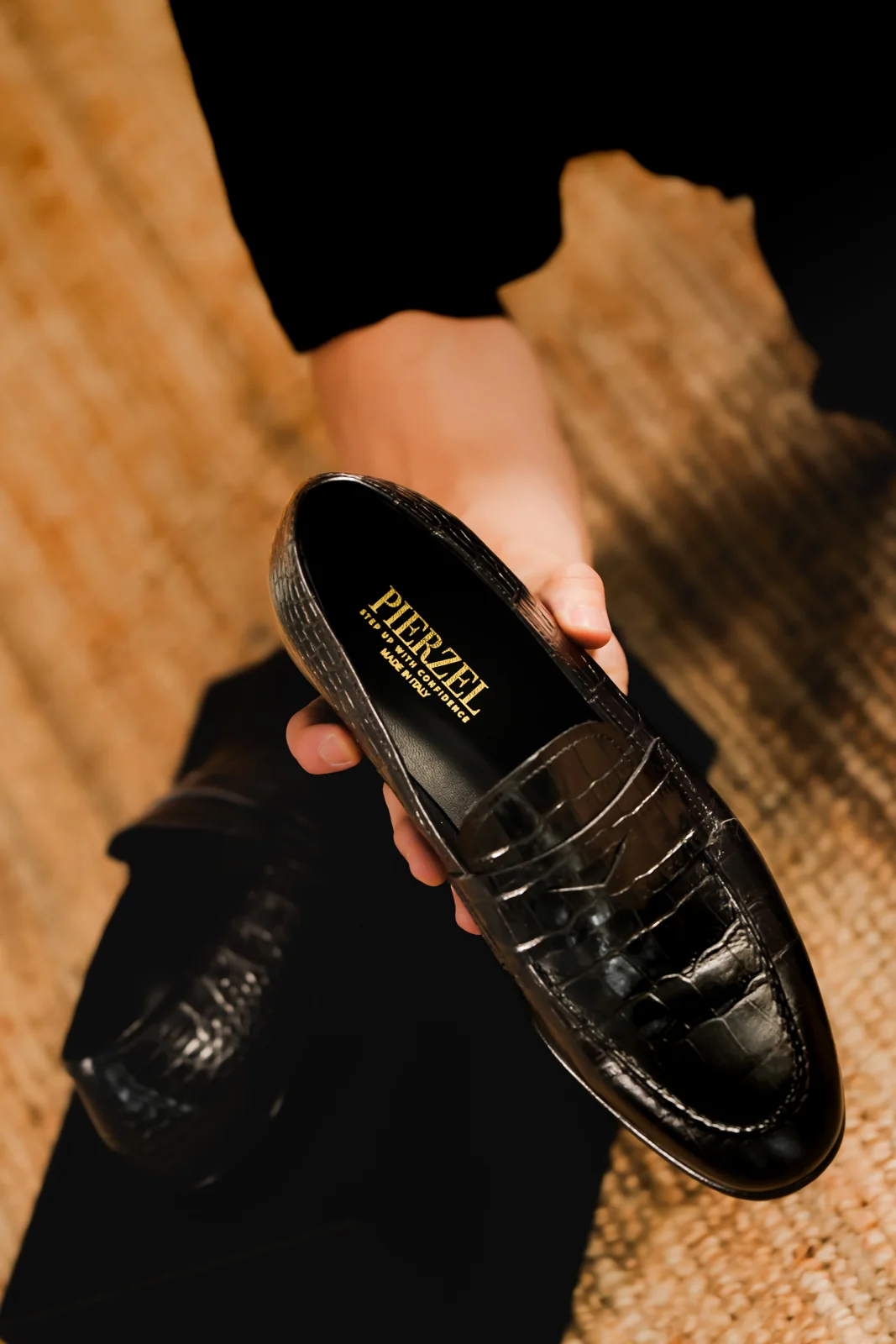 Pierzel Shoe photography by PaperCutCollective