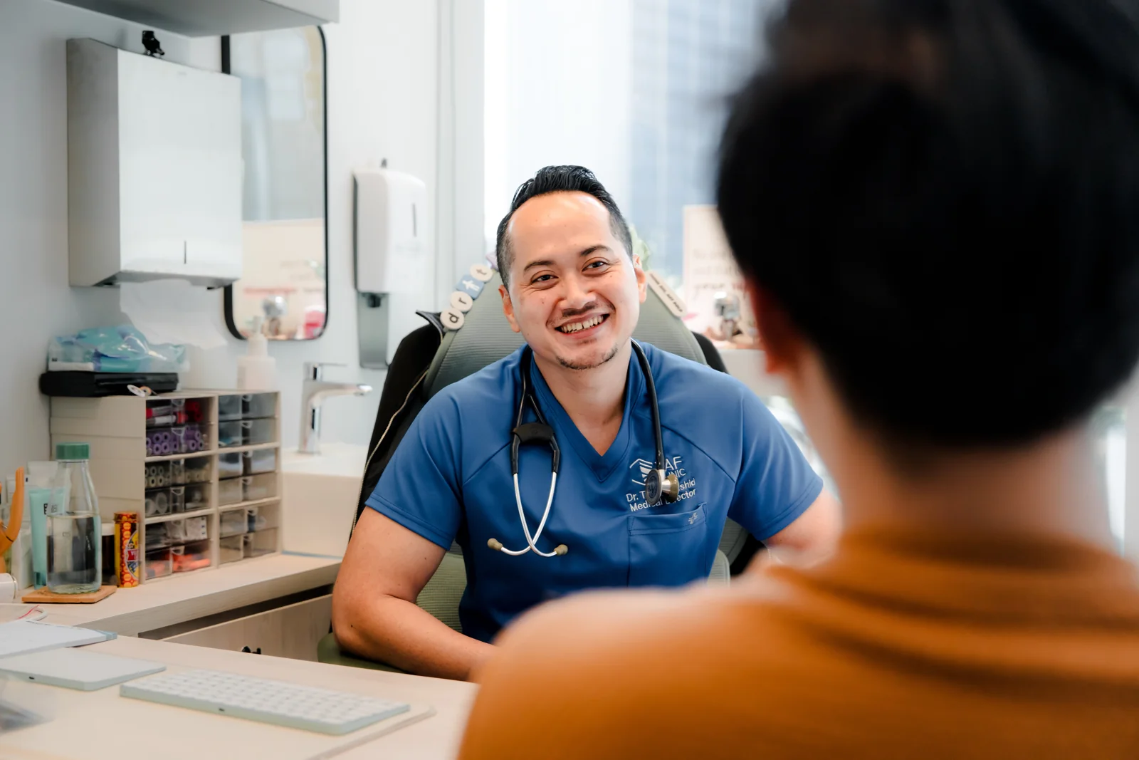 Taf Clinic photography by PaperCutCollective